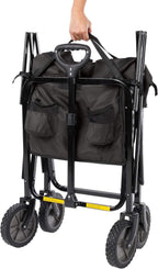 Collapsible Wagon Cart - 380LBS Utility Wagon, Camping, Garden, Shopping, Transport
