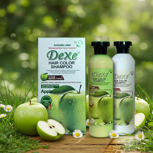 Dexe Apple Hair Color Shampoo 500ml+500ml