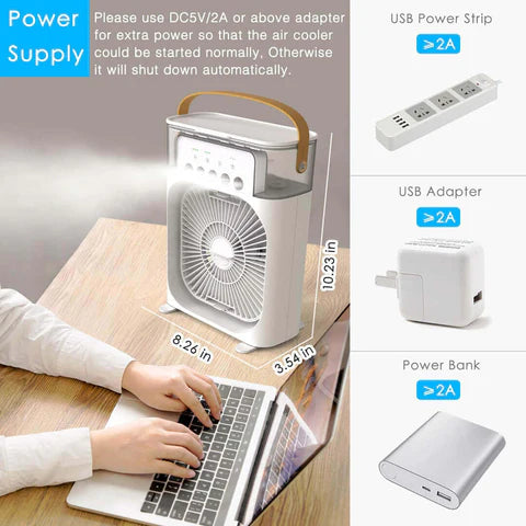 Portable Air Conditioner – USB Mini Cooler