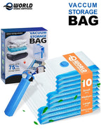 Vacuum Storage Bags with Hand Pump – Space-Saving Compression Bags for Clothes