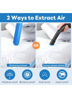 Vacuum Storage Bags with Hand Pump – Space-Saving Compression Bags for Clothes